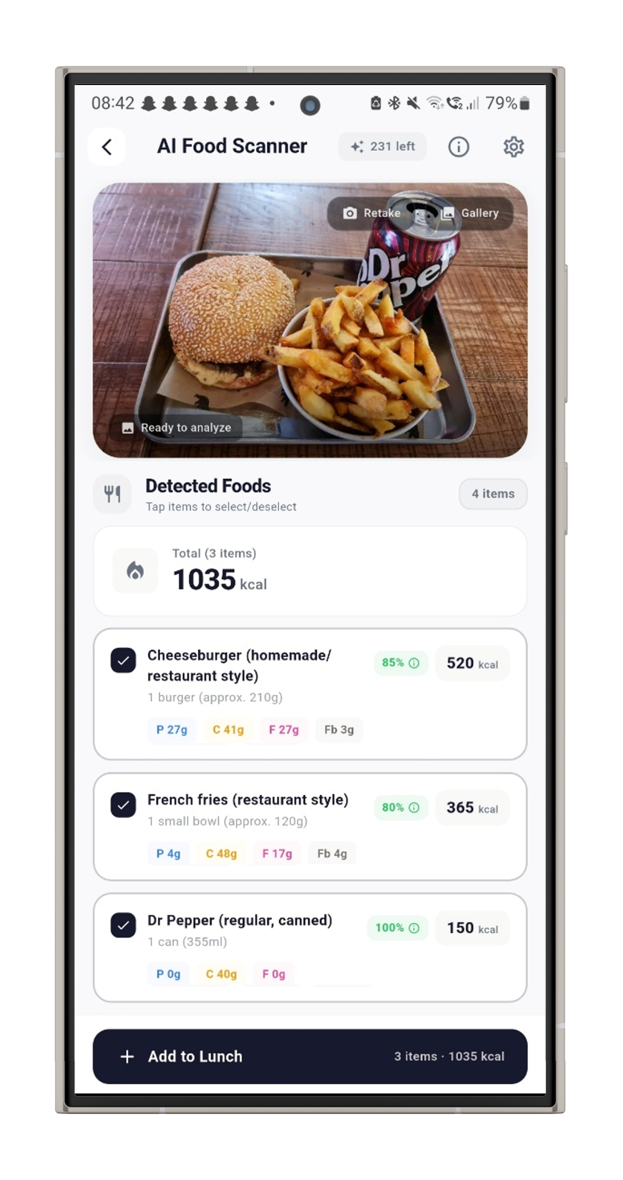 AI Food Scanner